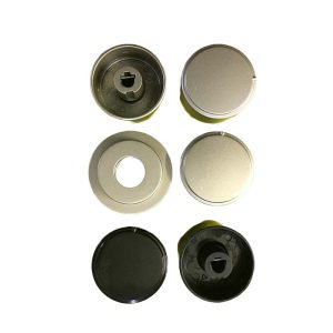 1 manopola argentata ariston perno diametro 6 mm mozzo 3 mm