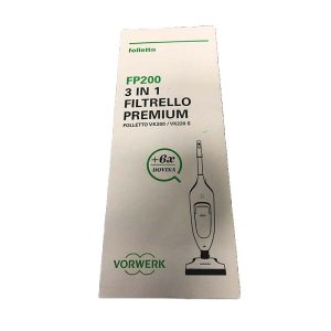 Vorwerk folletto 6 sacchetti + 6 profumi originali vk200-vk220s